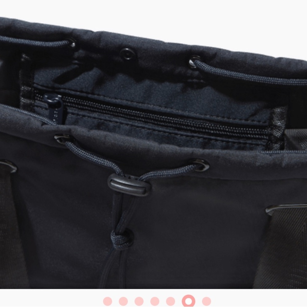 Beyond Yoga Black Convertible Backpack Tote Bag - Picture 6 of 9